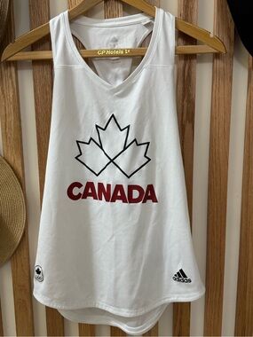 adidas White Climacool Mesh Tee with Reflective Logo